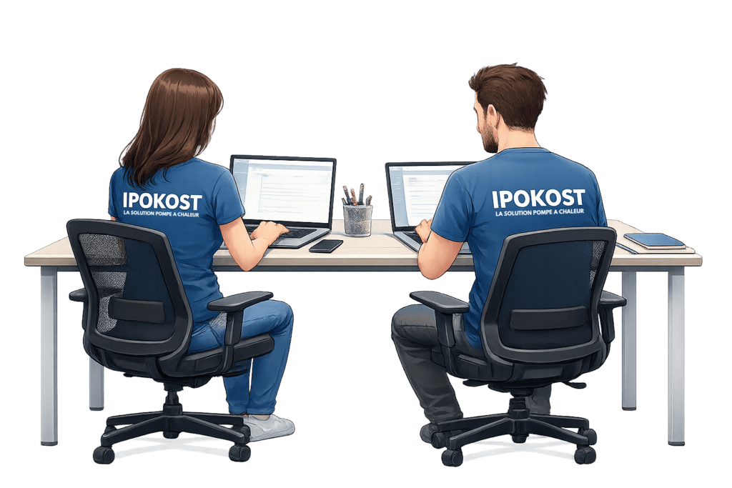 Equipe administrative IPOKOST, installateur expert de pompes à chaleur dans le canton de Vaud