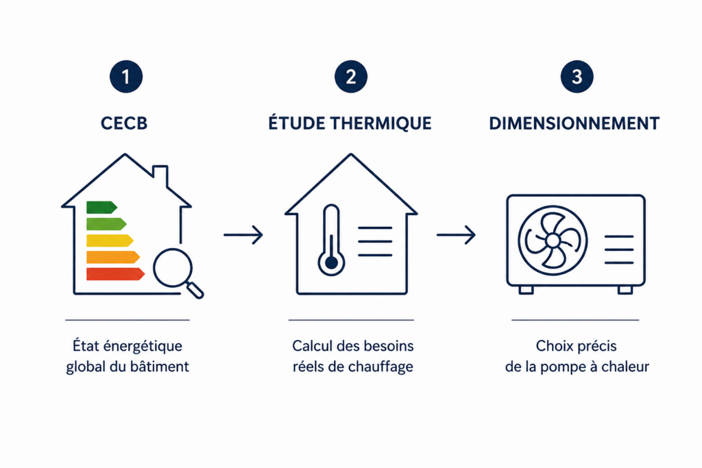 IPOKOST explique la différence entre CECB, étude thermique et dimensionnement